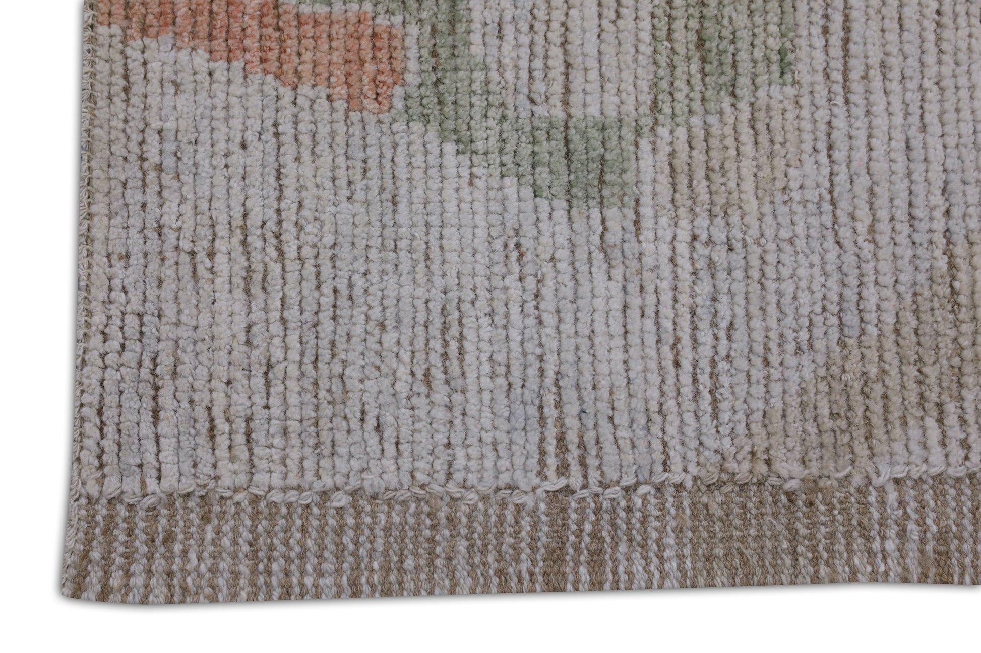 Turkish Tulu Rug Hand Knotted 9'7" x 11'8" #202