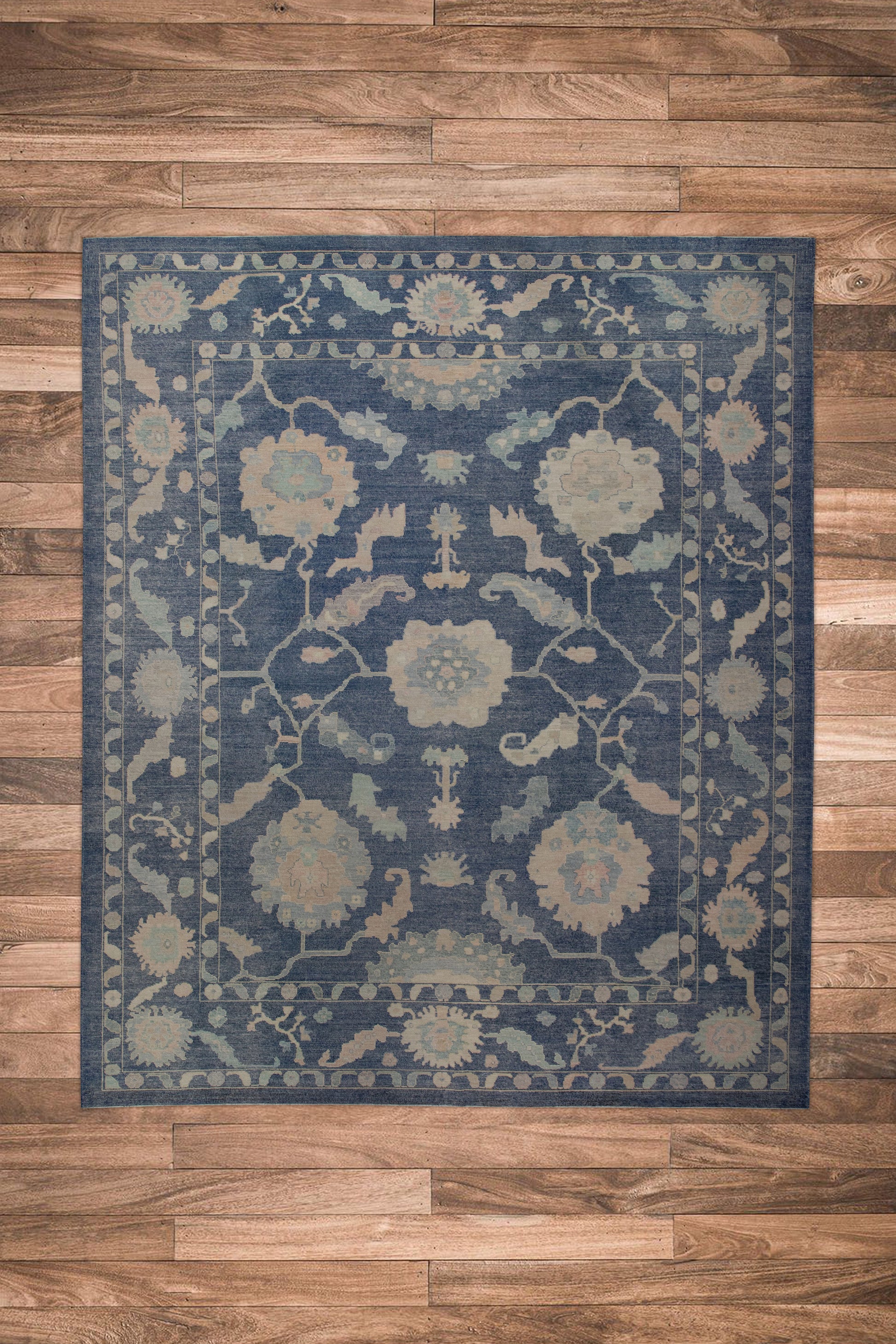 Turkish Oushak Rug 12'6" x 15'2" #1137