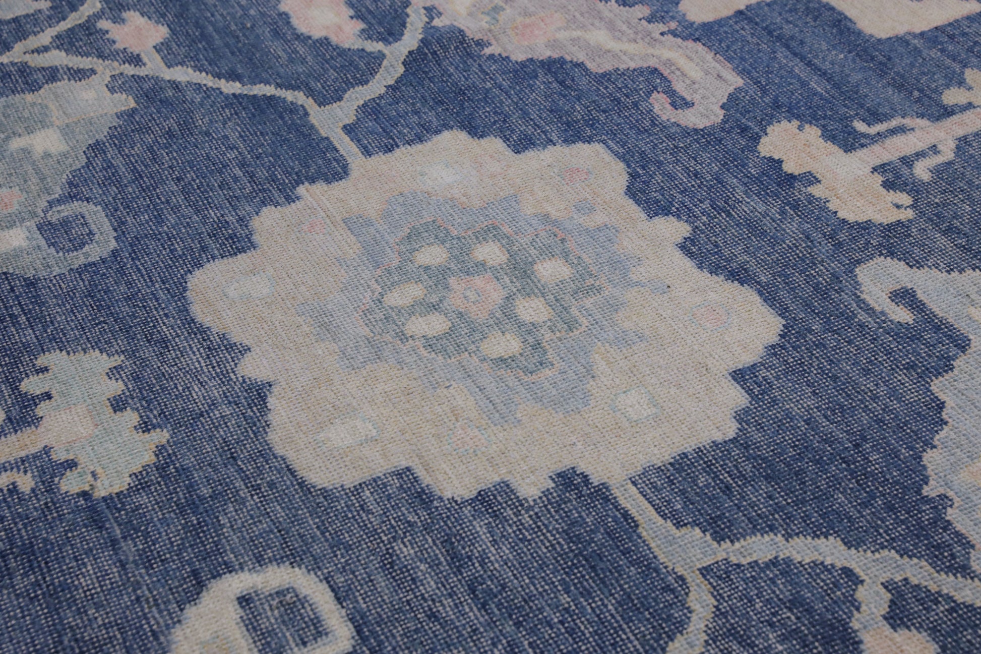 Turkish Oushak Rug 12'6" x 15'2" #1137