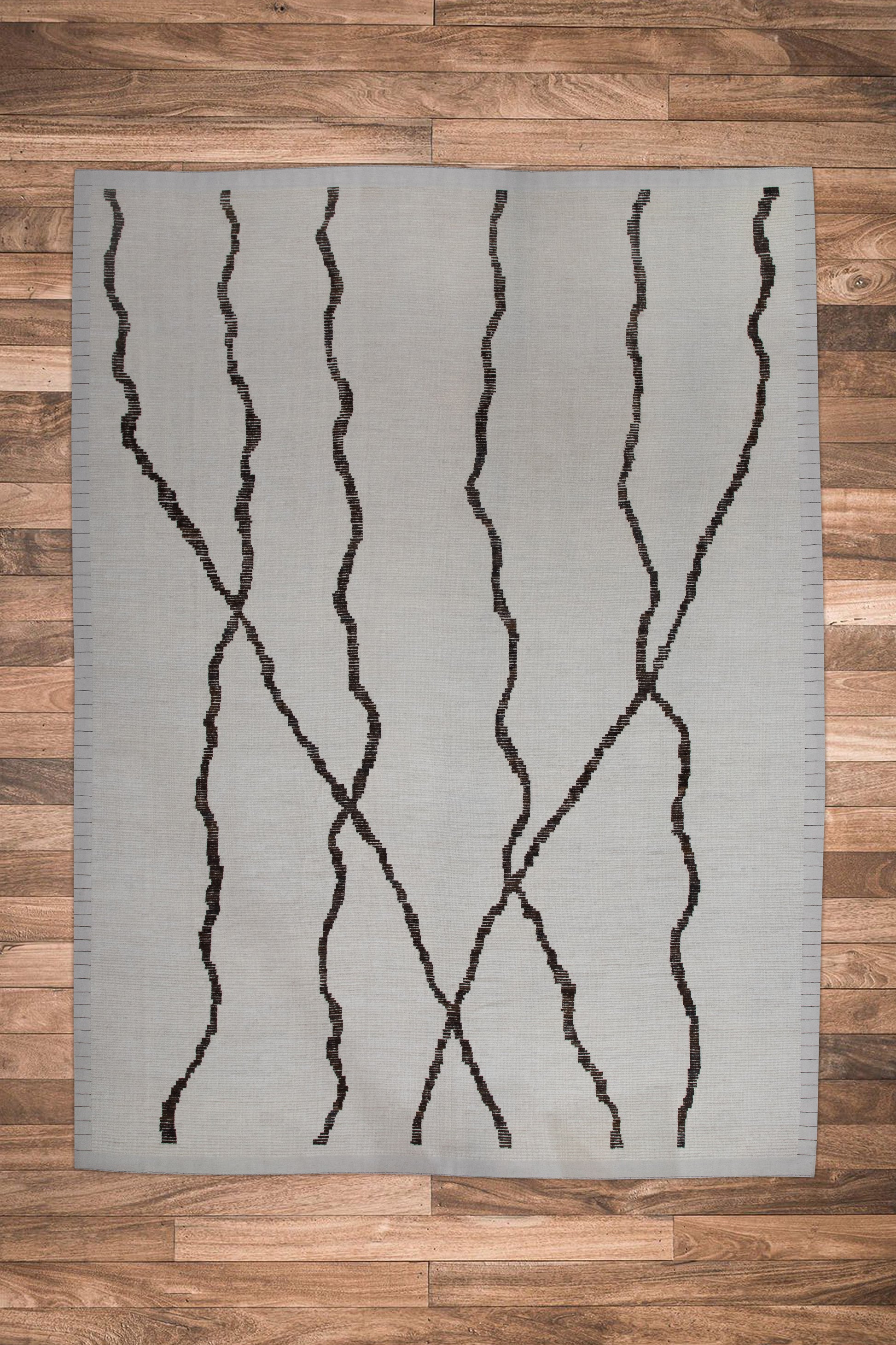 Turkish Tulu Rug Hand Knotted 11'10" x 16'4" #11350