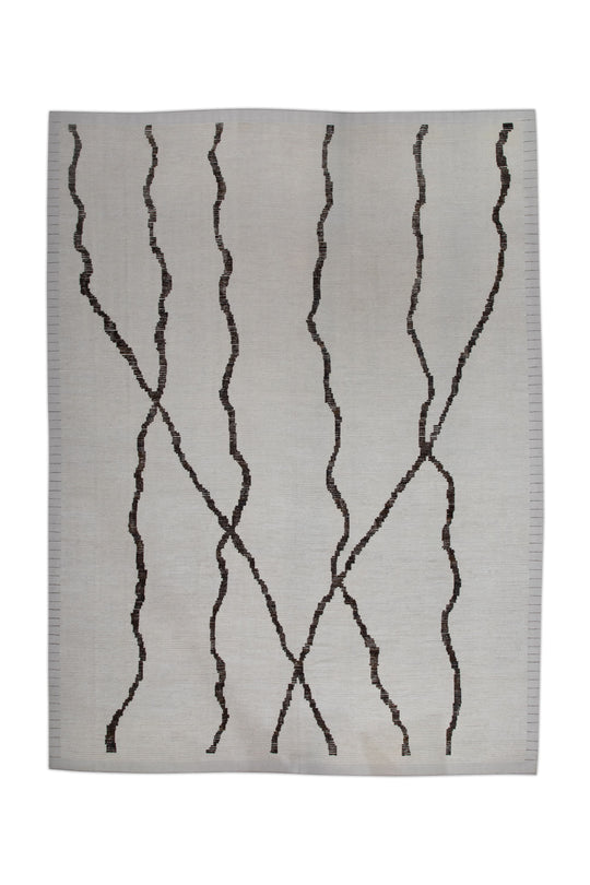 #11350 Hand Knotted Turkish Tulu Rug 11'10" x 16'4"