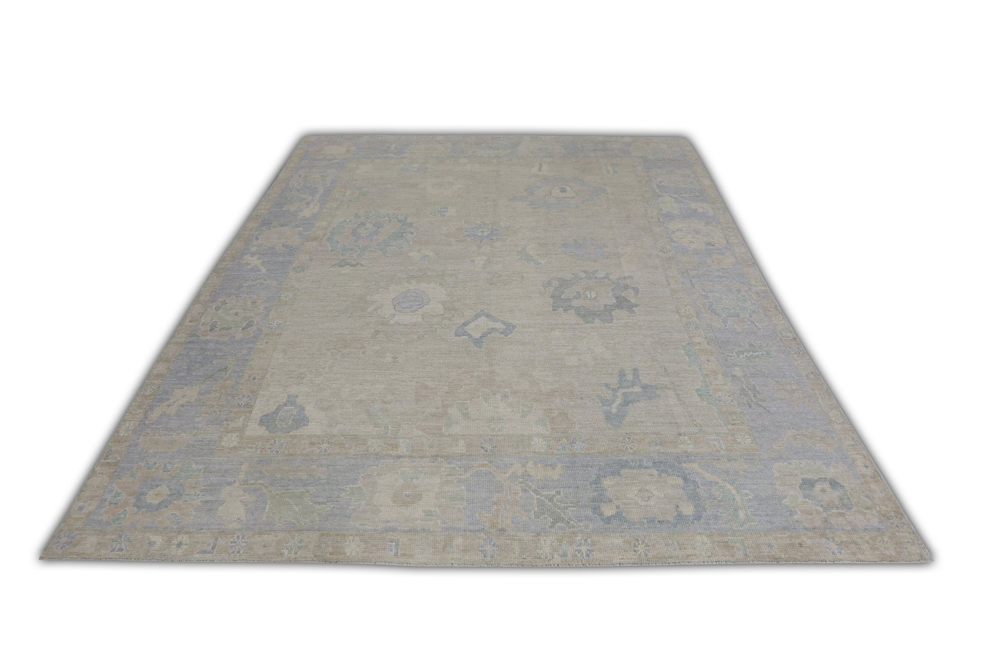 Turkish Oushak Rug 7'11" x 9'10" #11357