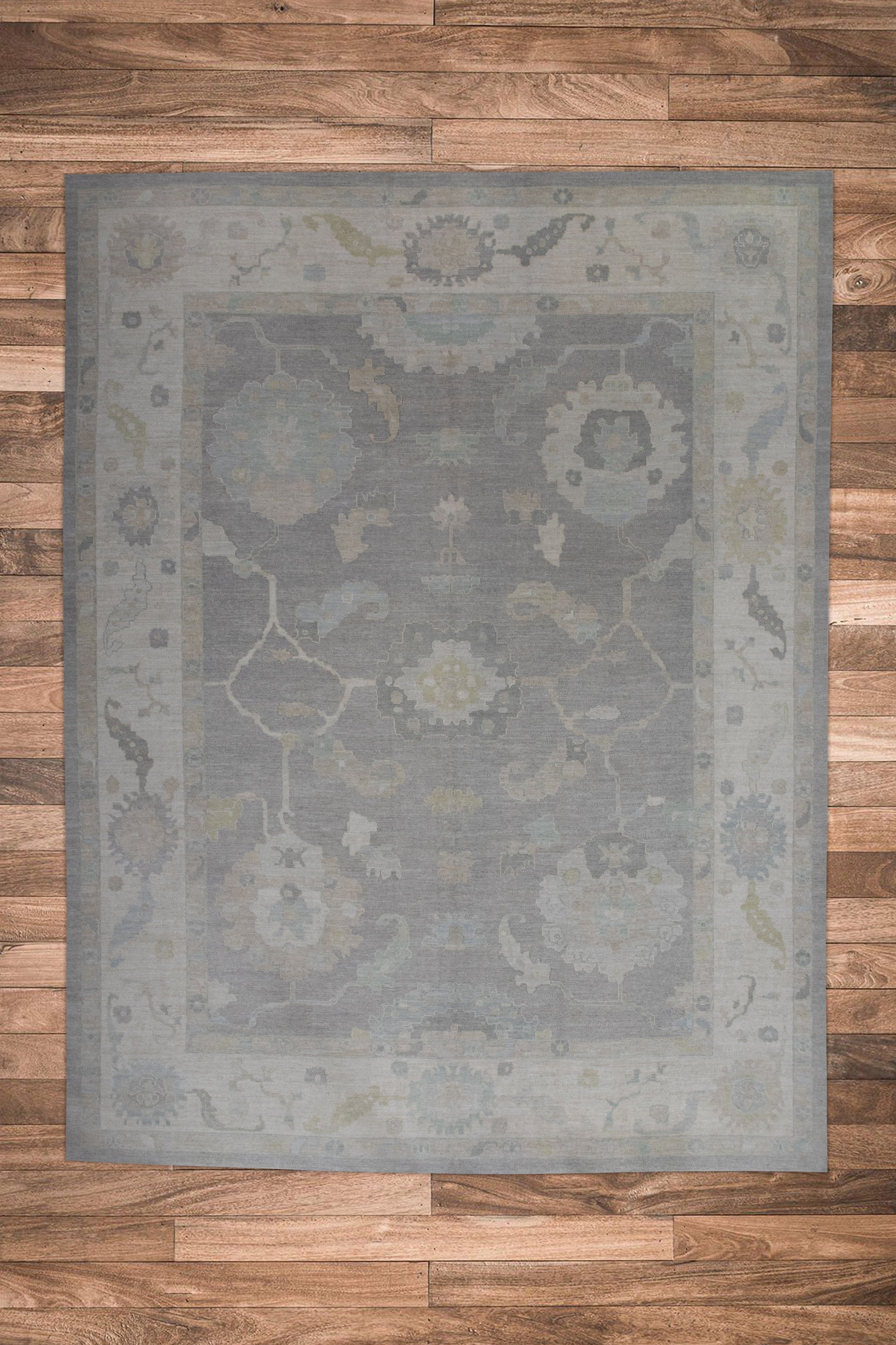 Turkish Oushak Rug 12'2" x 15'7" #11358
