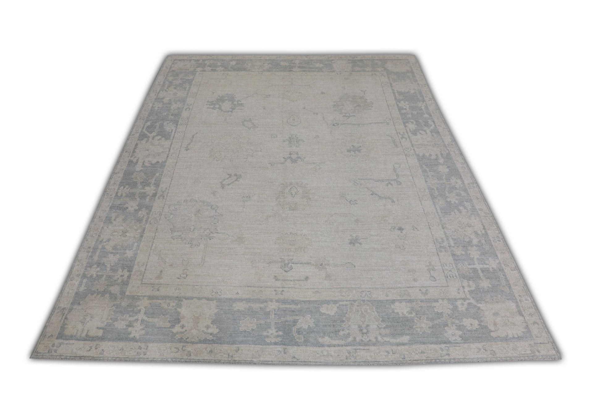 Turkish Oushak Rug 7'9" x 9'9" #11359