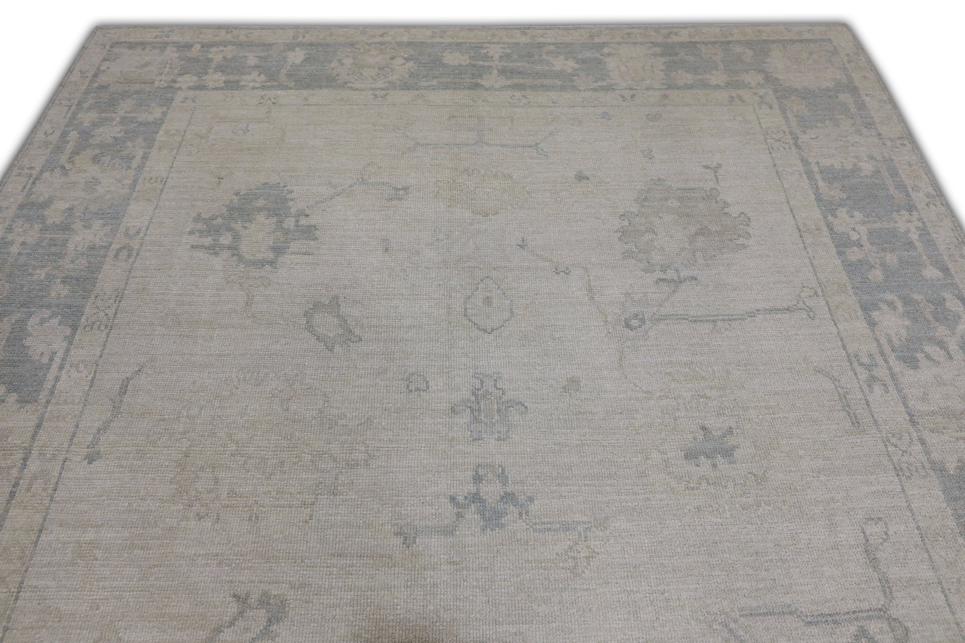 Turkish Oushak Rug 7'9" x 9'9" #11359