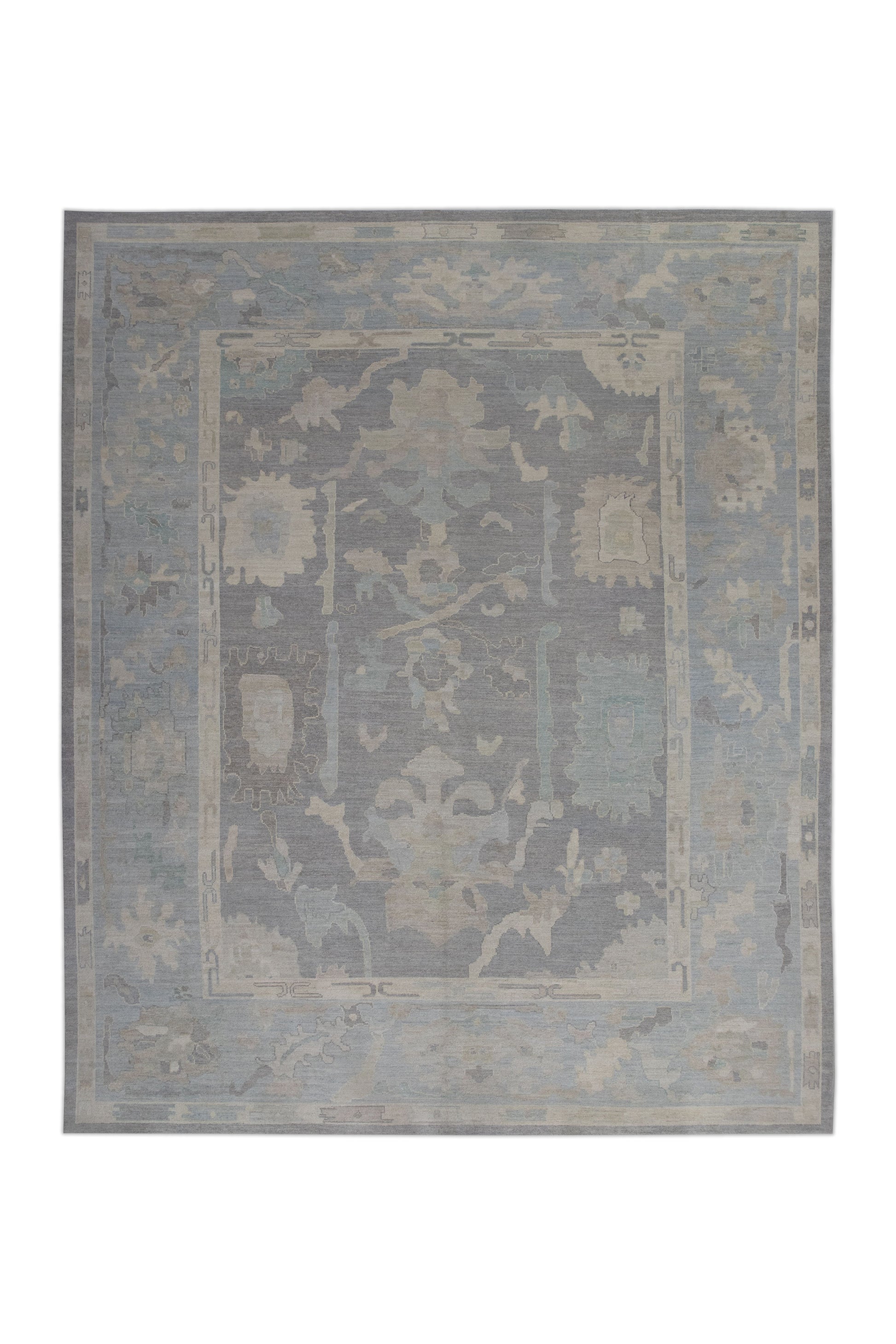 Turkish Oushak Rug 12'2" x 14'10" #11360