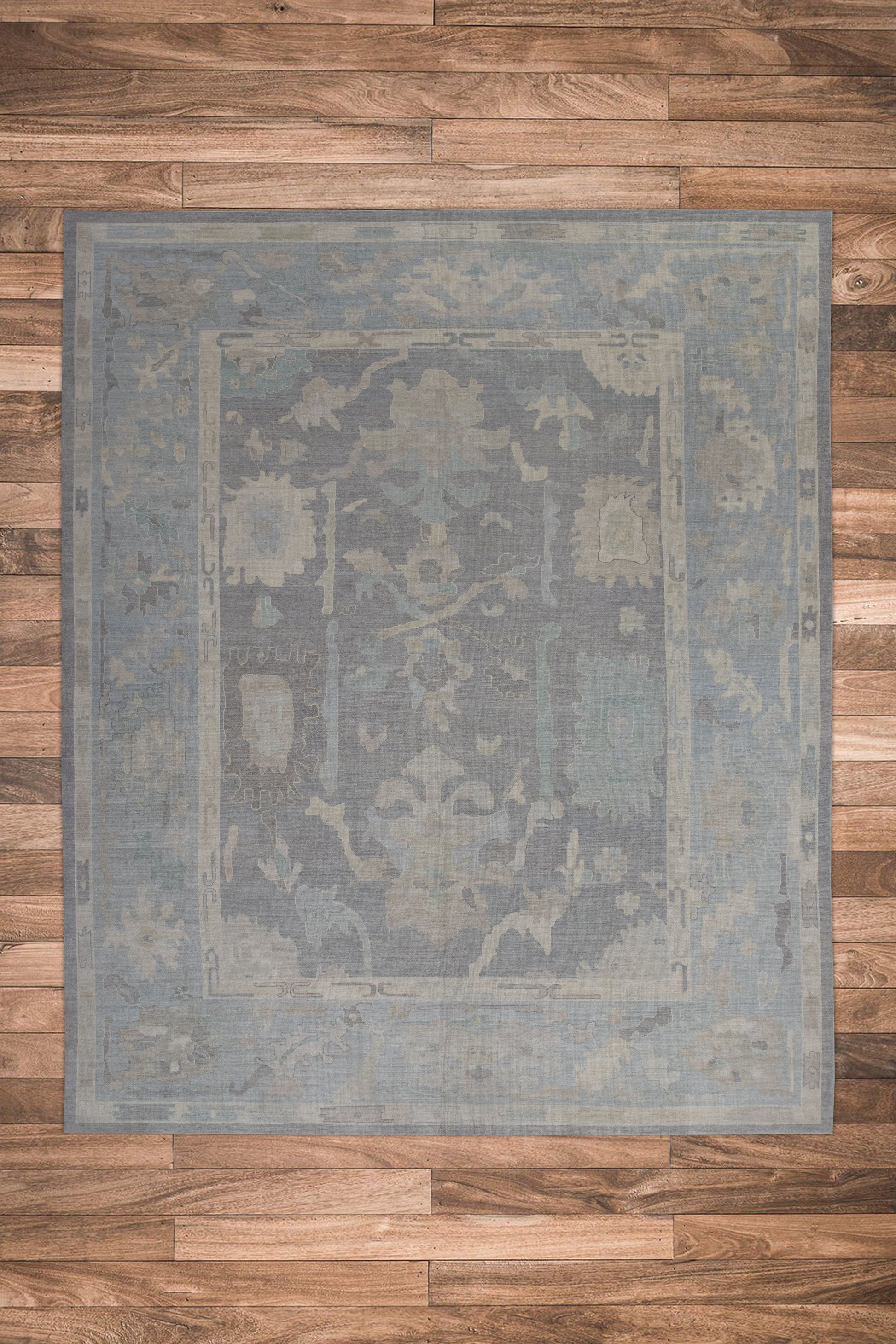 Turkish Oushak Rug 12'2" x 14'10" #11360