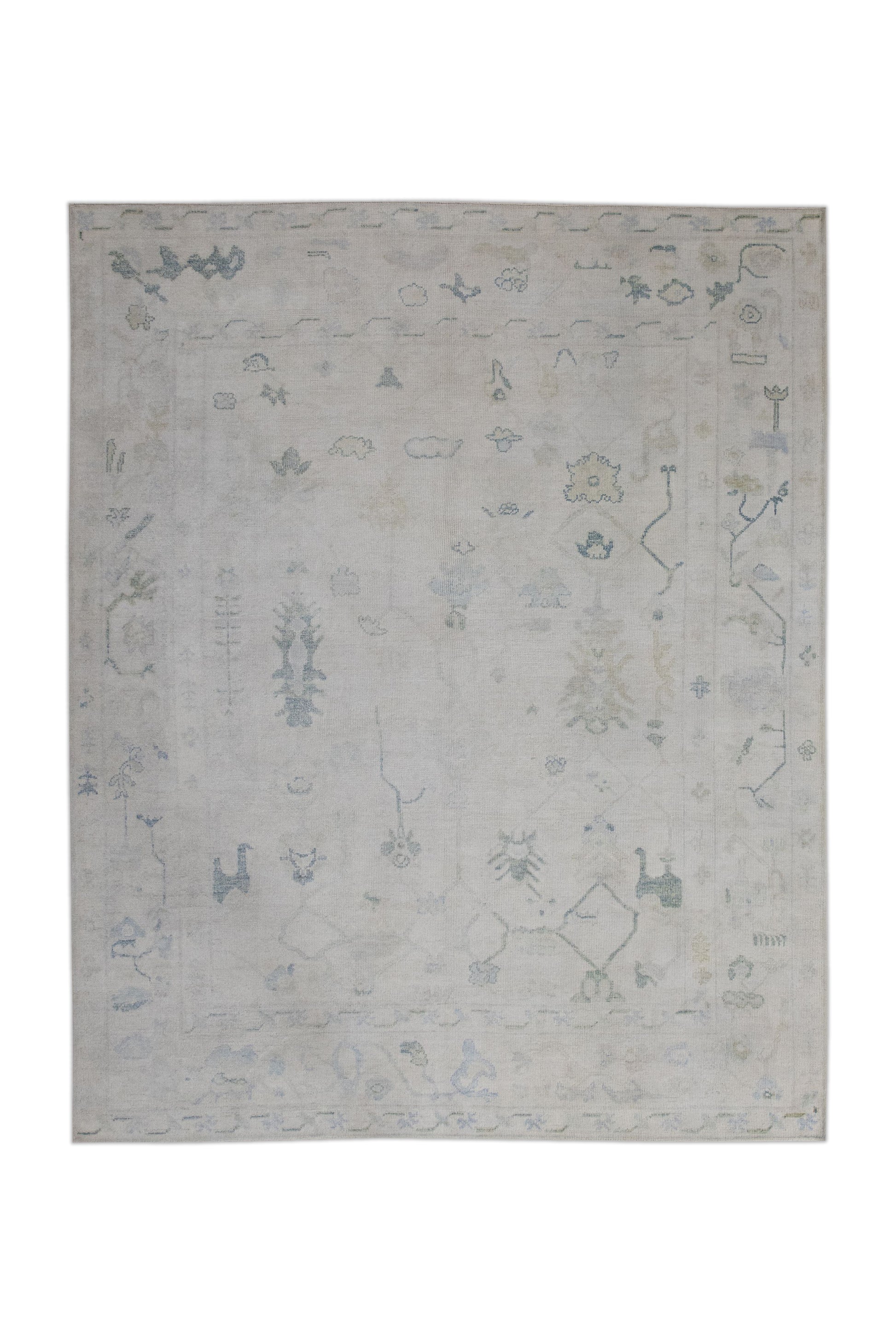 Turkish Oushak Rug 7'11" x 9'9" #11399