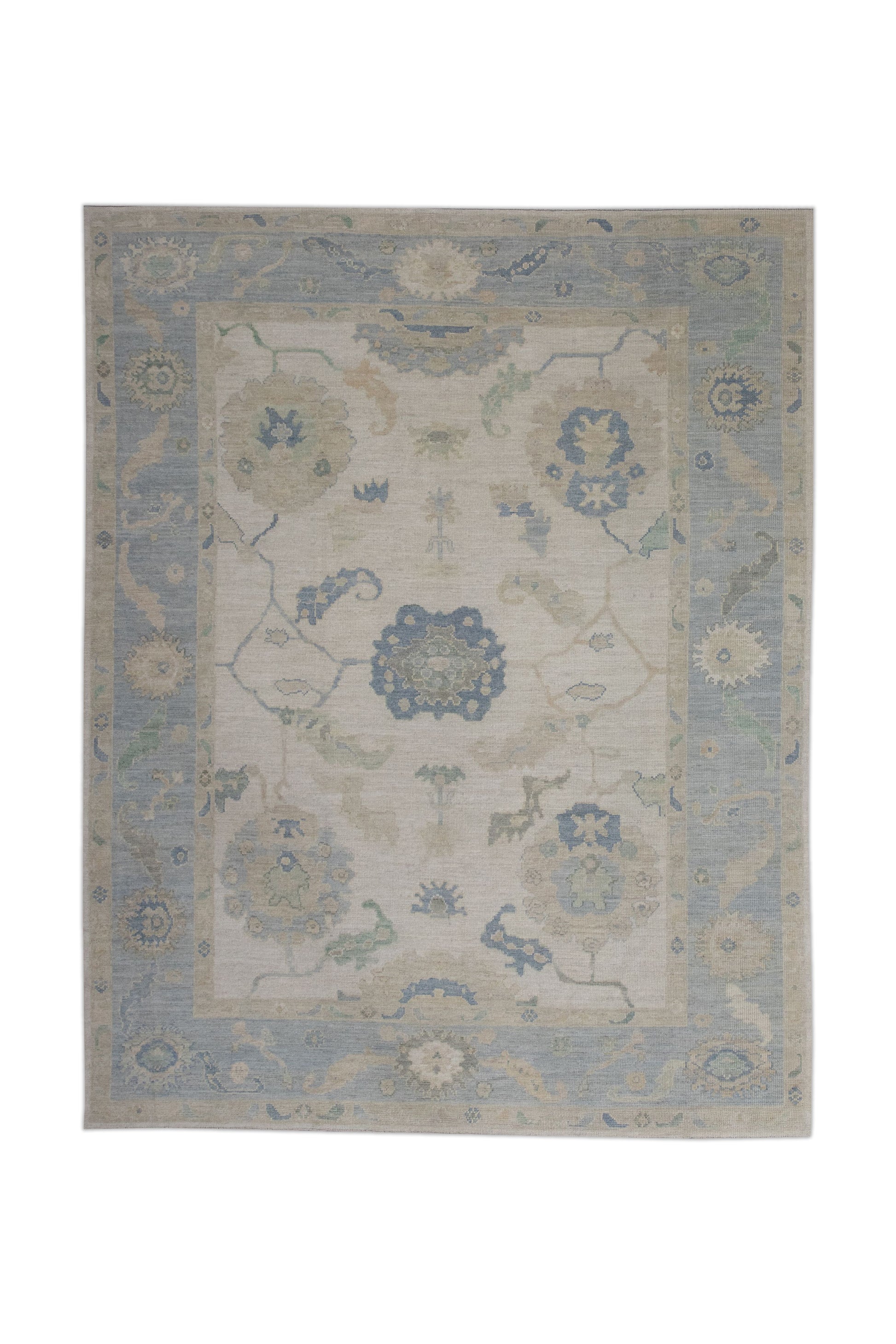 Turkish Oushak Rug 8'6" x 10'4" #11398