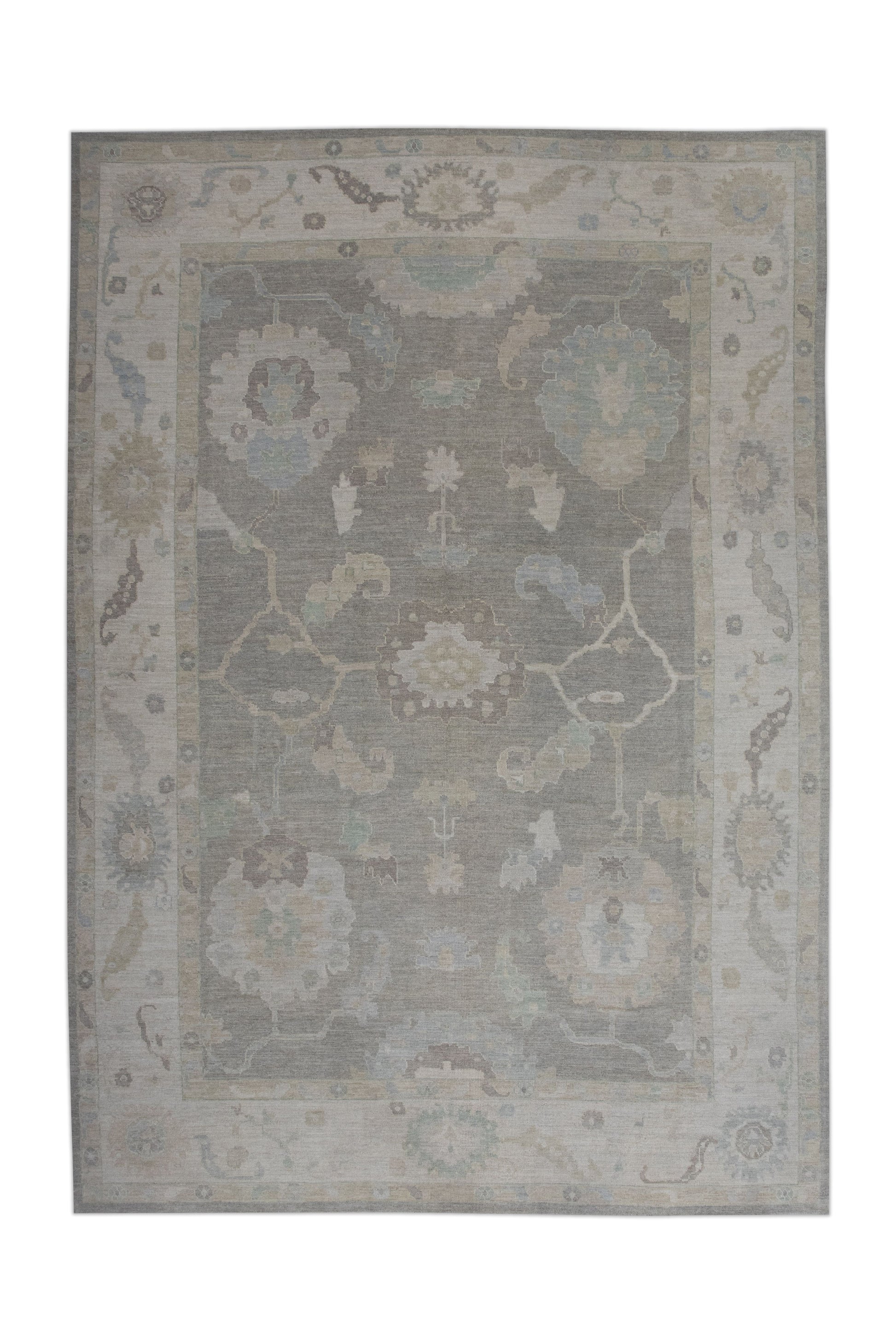 Turkish Oushak Rug 9'11" x 14'4" #11327