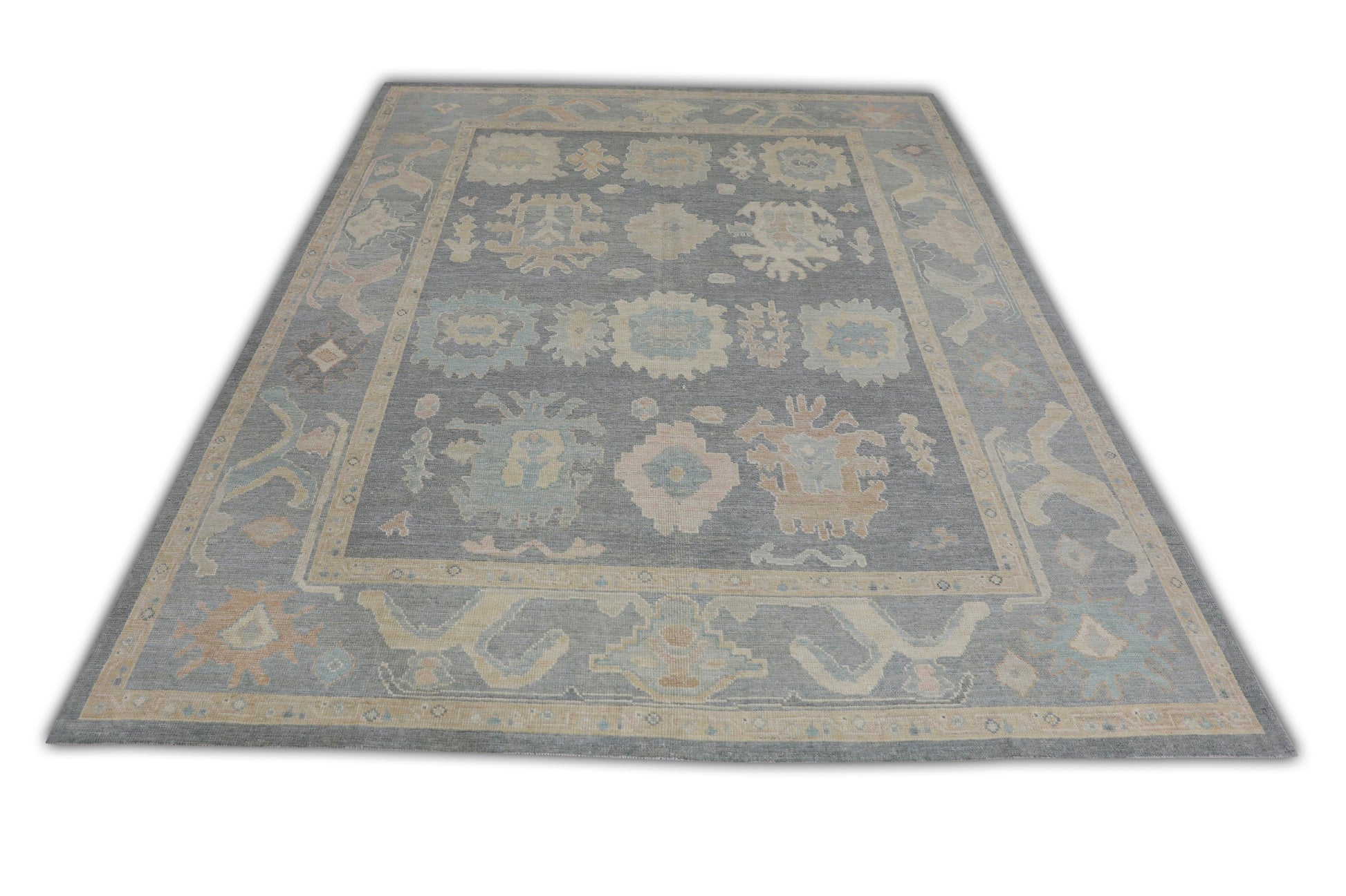 Turkish Oushak Rug 7'10" x 10' #11396