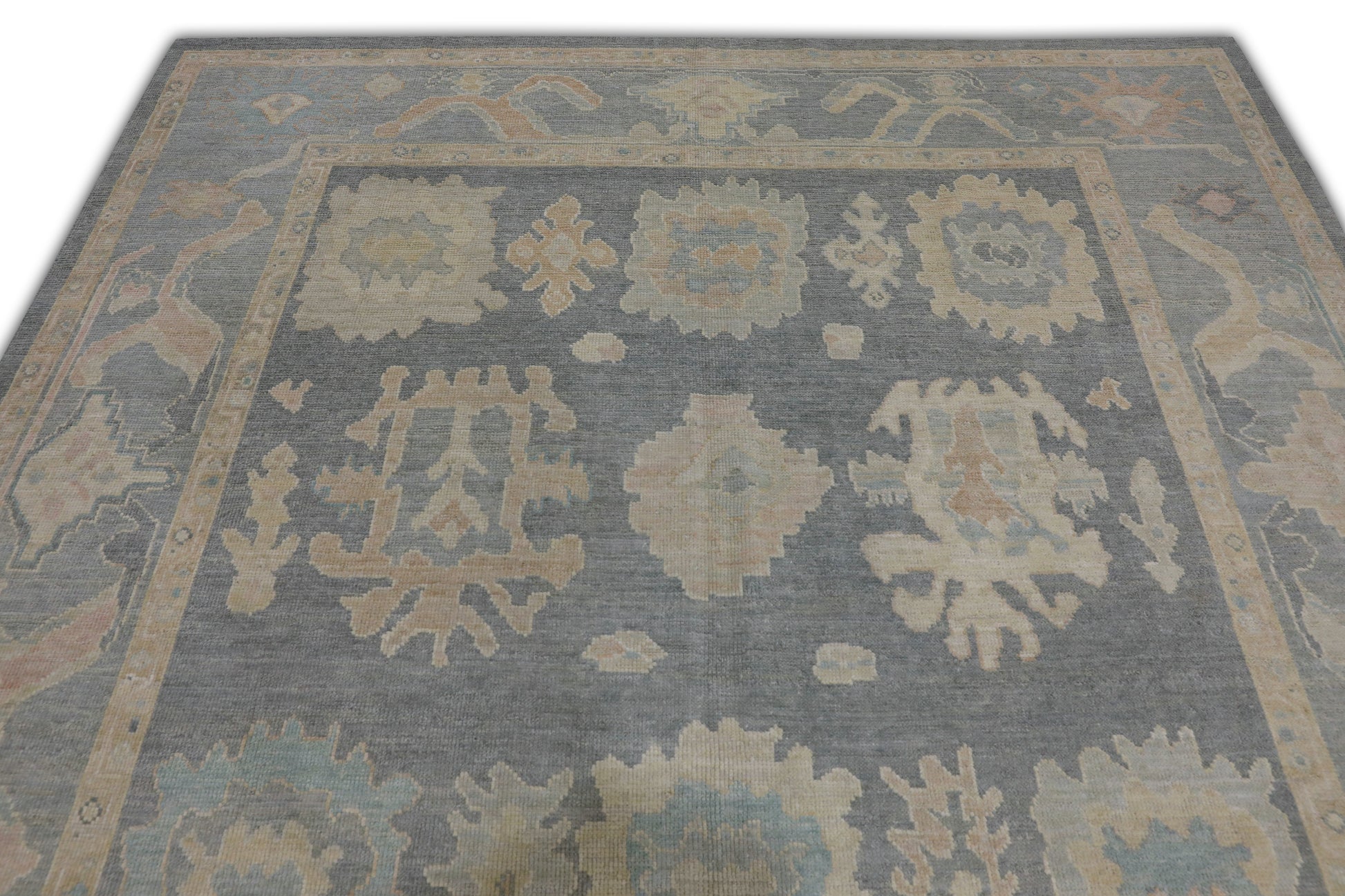 Turkish Oushak Rug 7'10" x 10' #11396