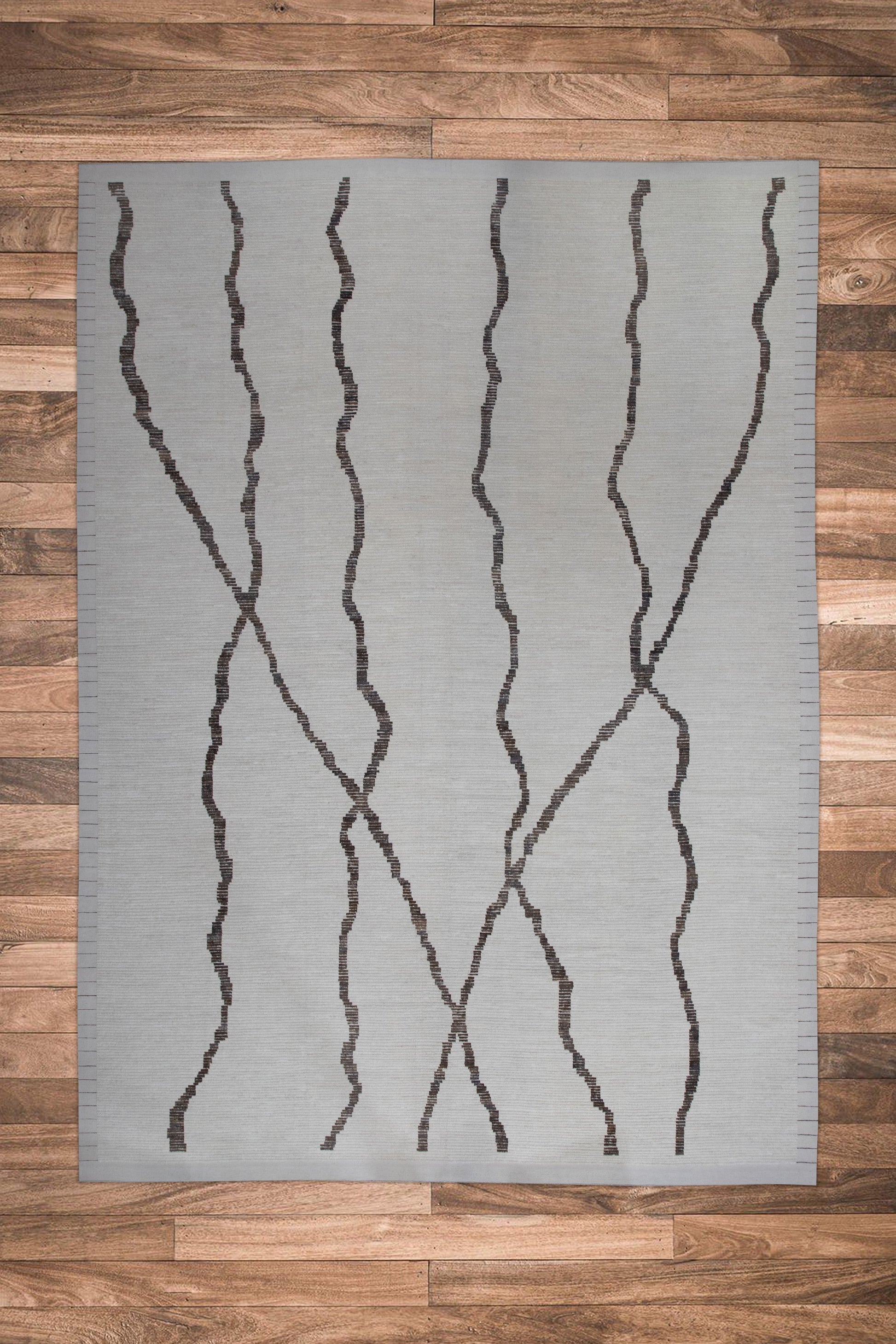 Turkish Tulu Rug Hand Knotted 12'3" x 16'5" #11334