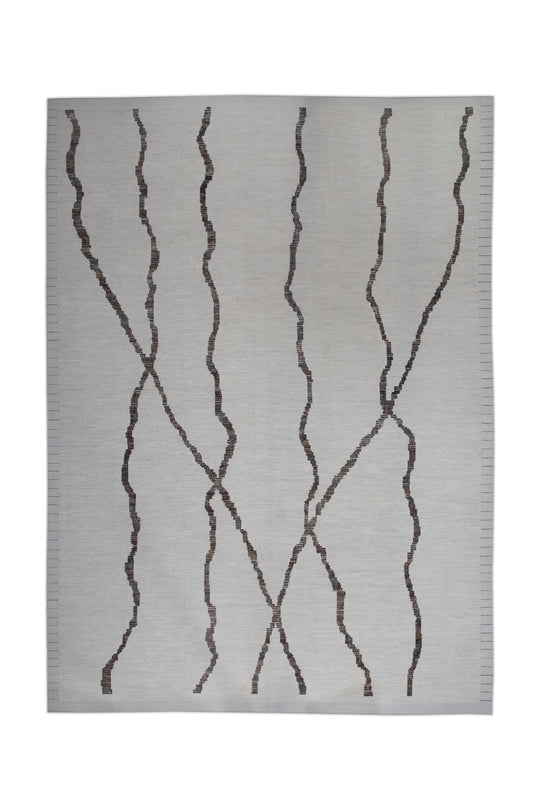 #11334 Hand Knotted Turkish Tulu Rug 12'3" x 16'5"