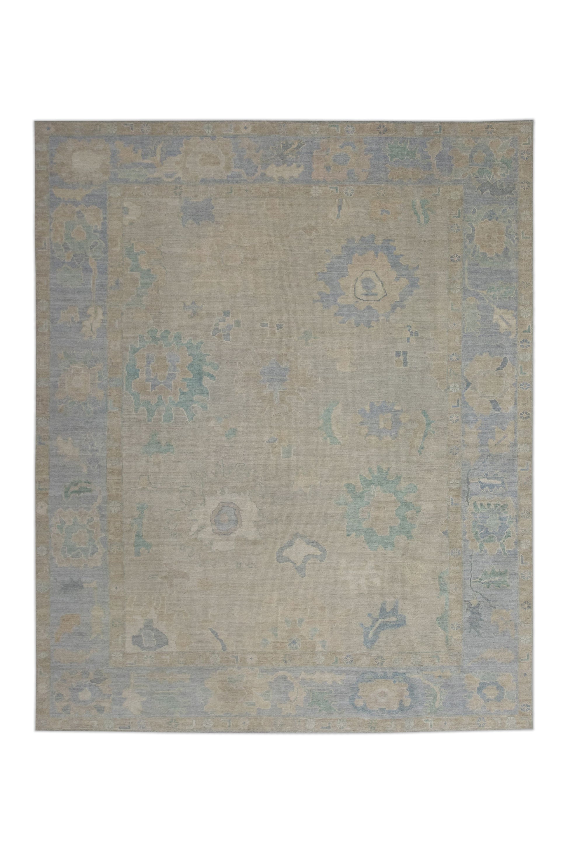 Turkish Oushak Rug 8'2" x 10'2" #11354