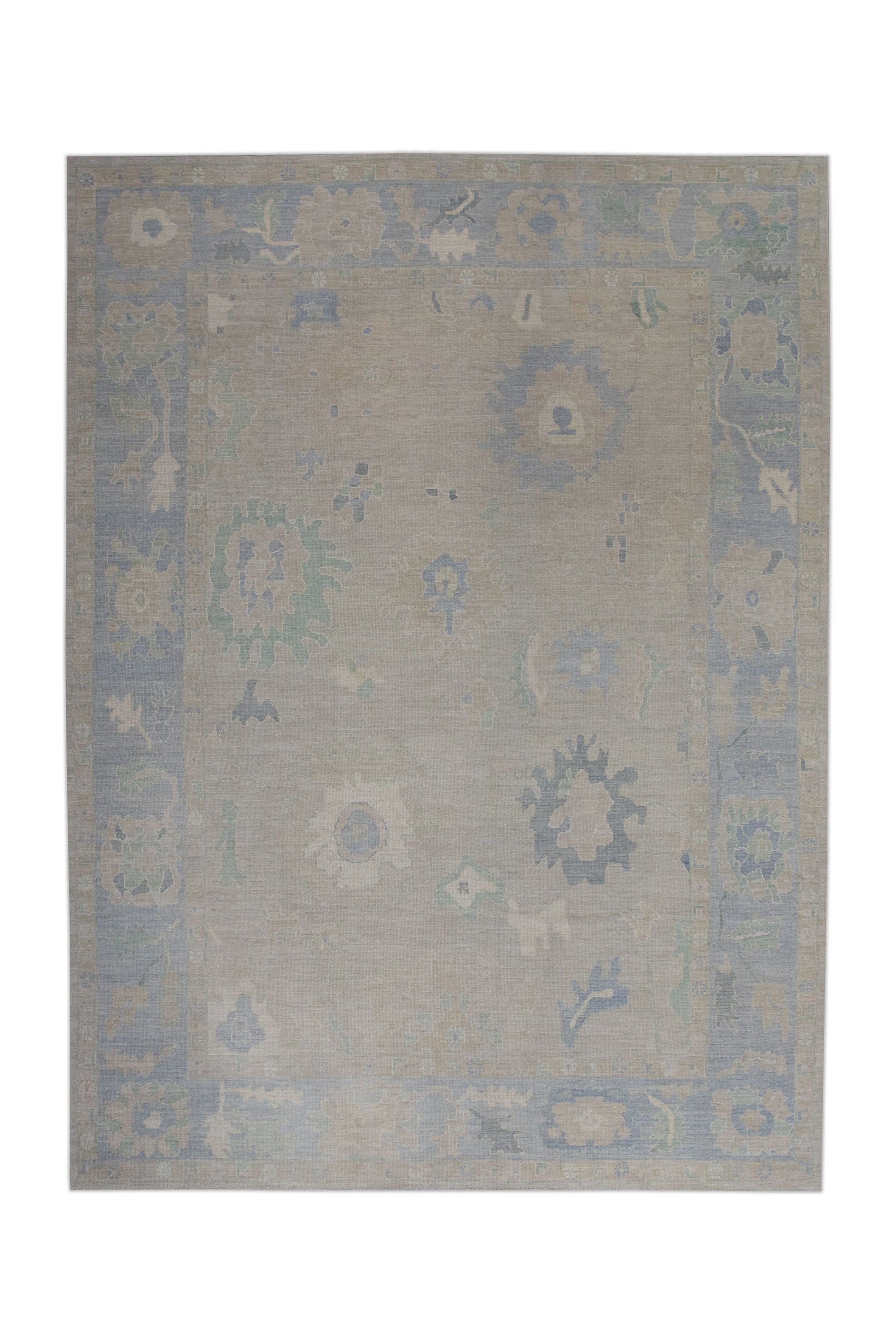 Turkish Oushak Rug 10'3" x 14'1" #11424