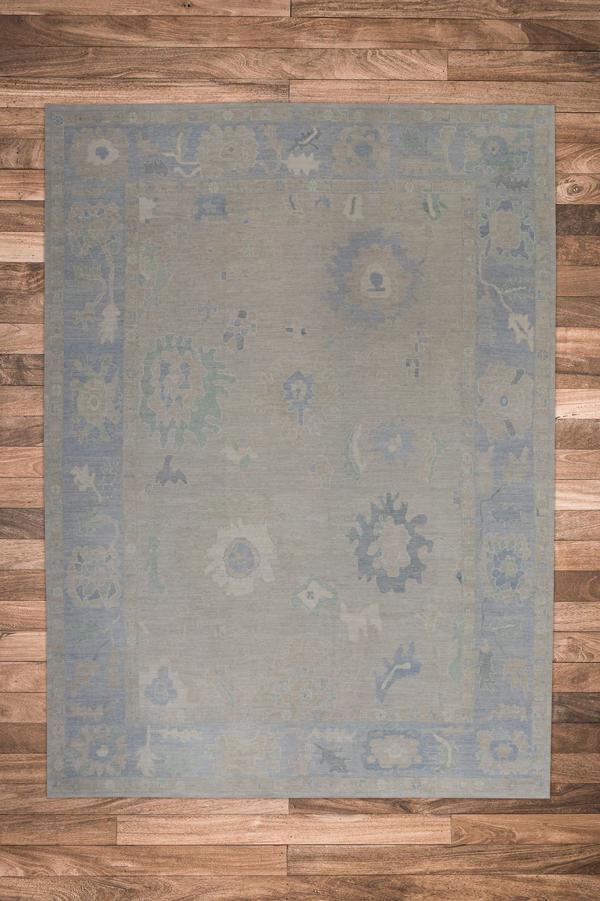 Turkish Oushak Rug 10'3" x 14'1" #11424