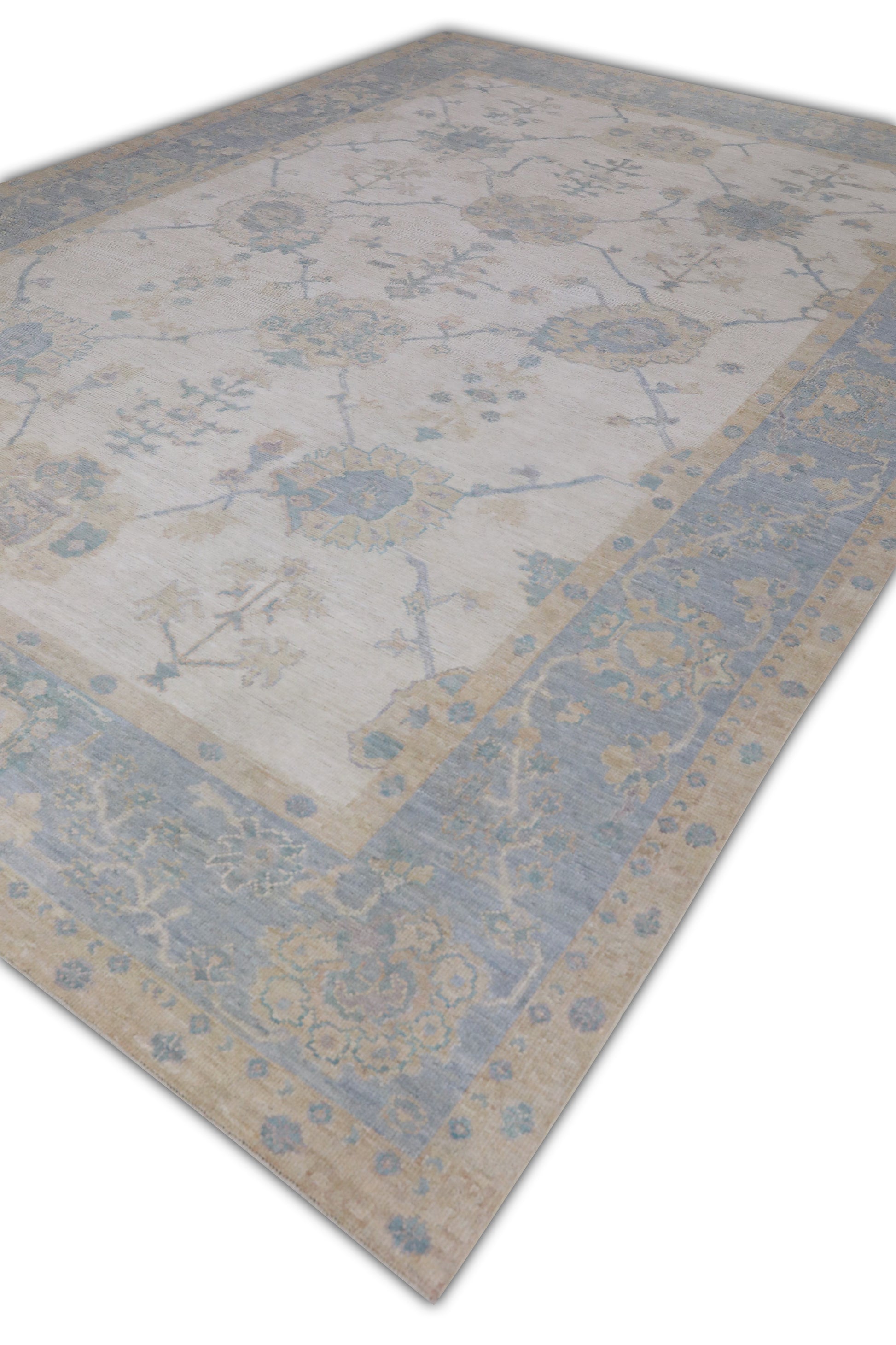 Turkish Oushak Rug 9'6" x 13'7" #11338