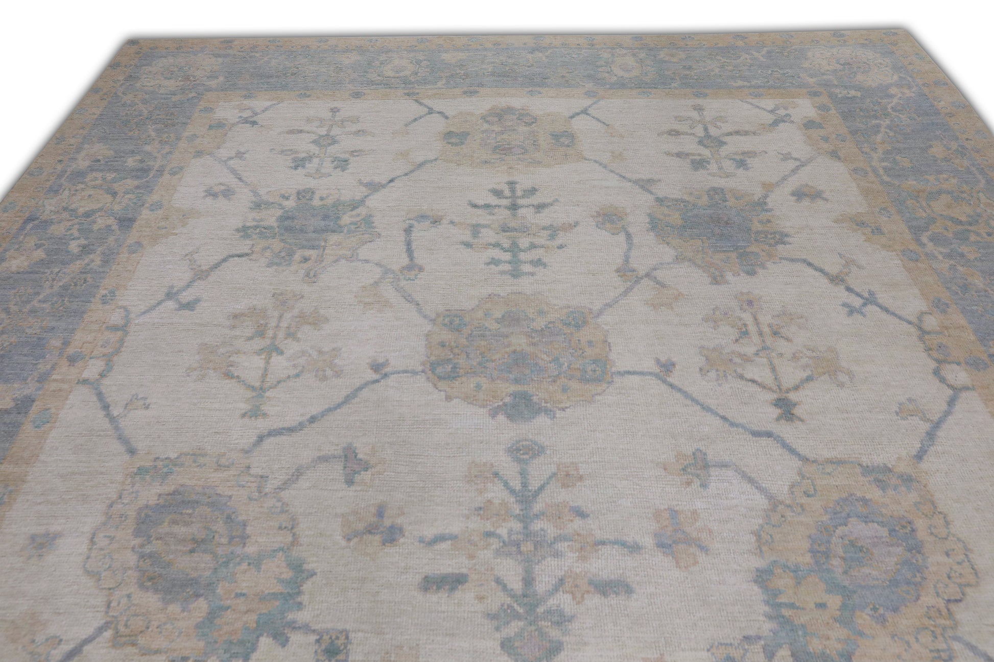 Turkish Oushak Rug 9'6" x 13'7" #11338
