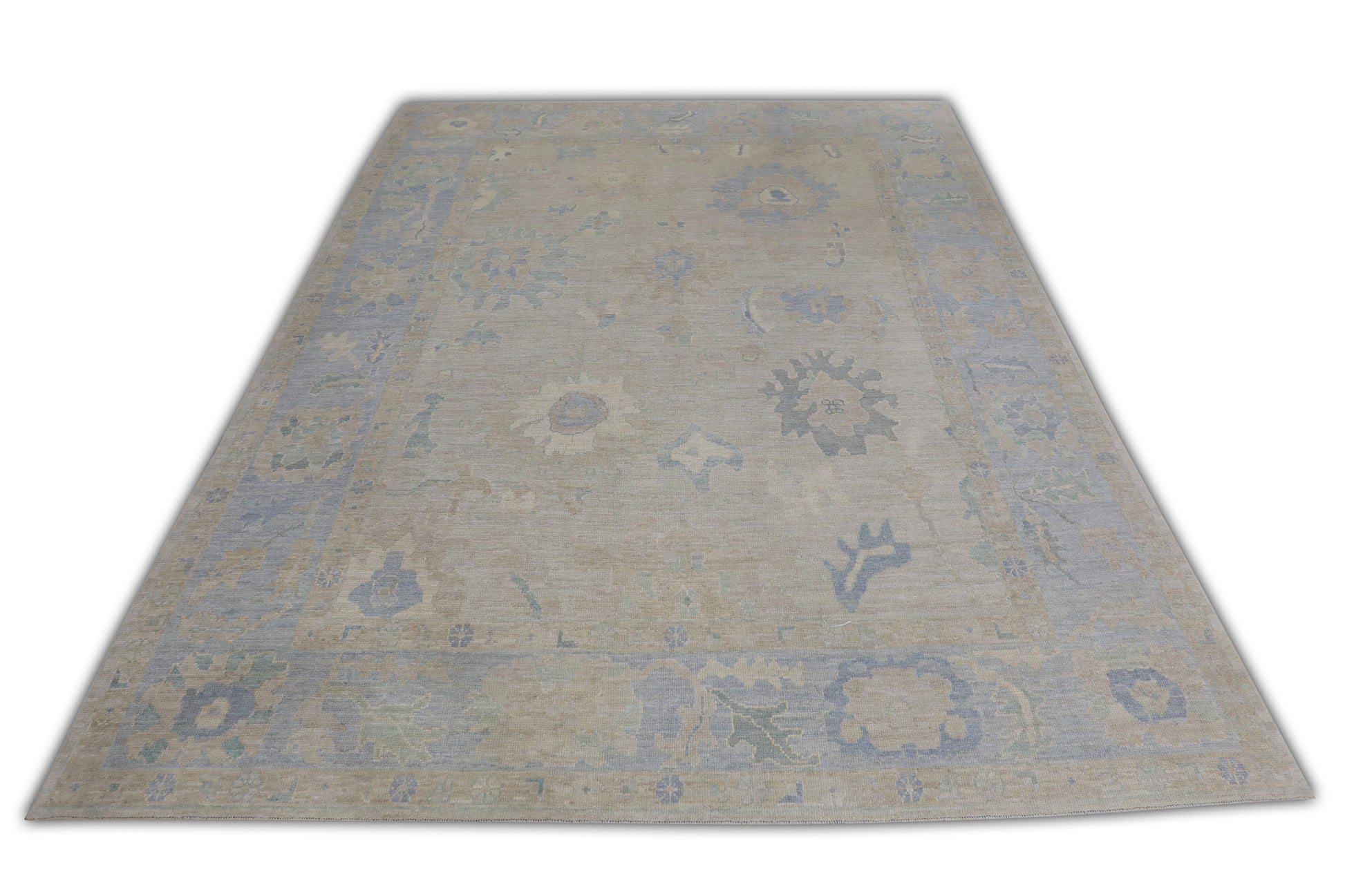 Turkish Oushak Rug 9'9" x 12'6" #11386