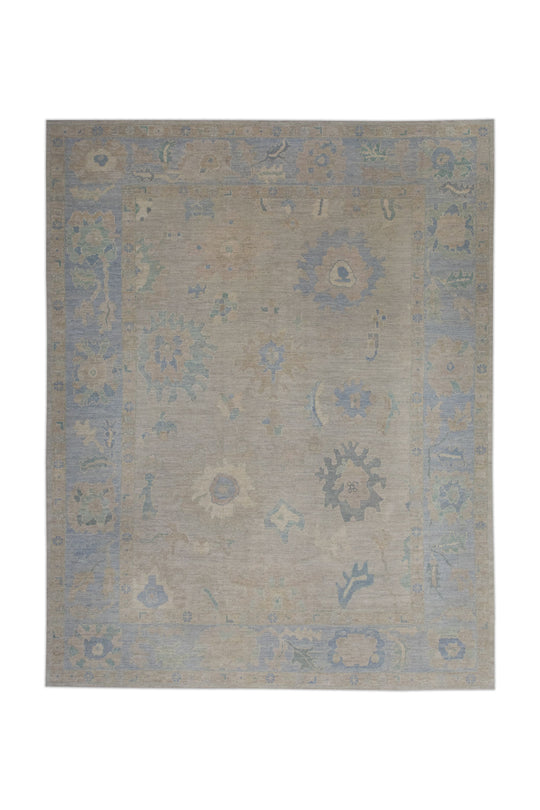 #11386 Turkish Oushak 9'9" x 12'6"