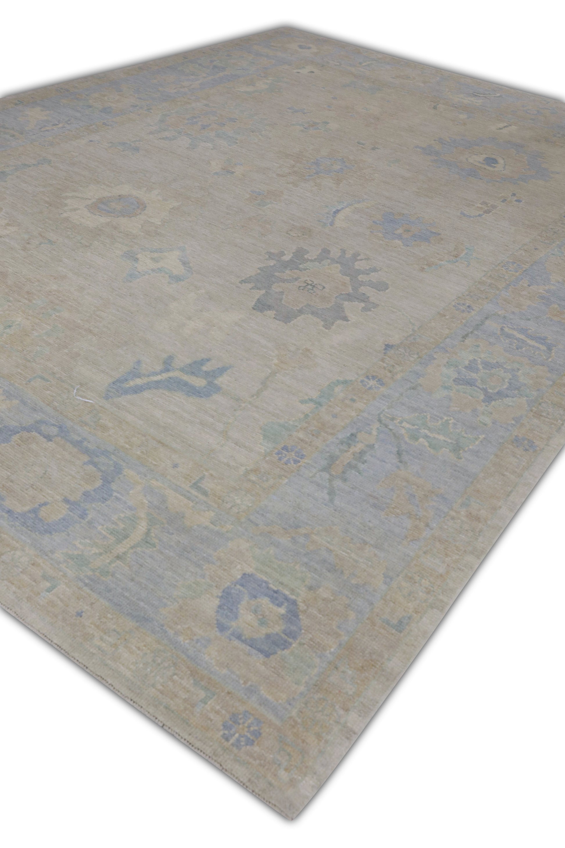 Turkish Oushak Rug 9'9" x 12'6" #11386