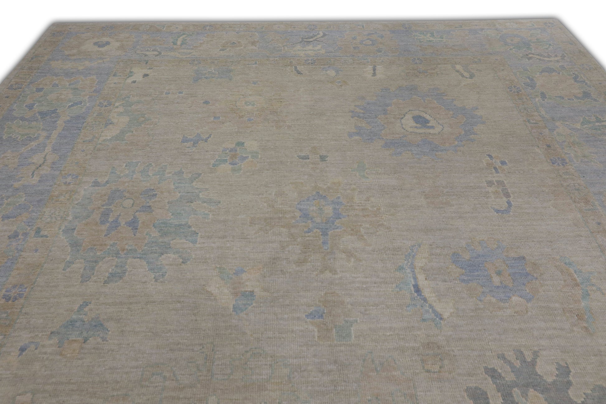 Turkish Oushak Rug 9'9" x 12'6" #11386