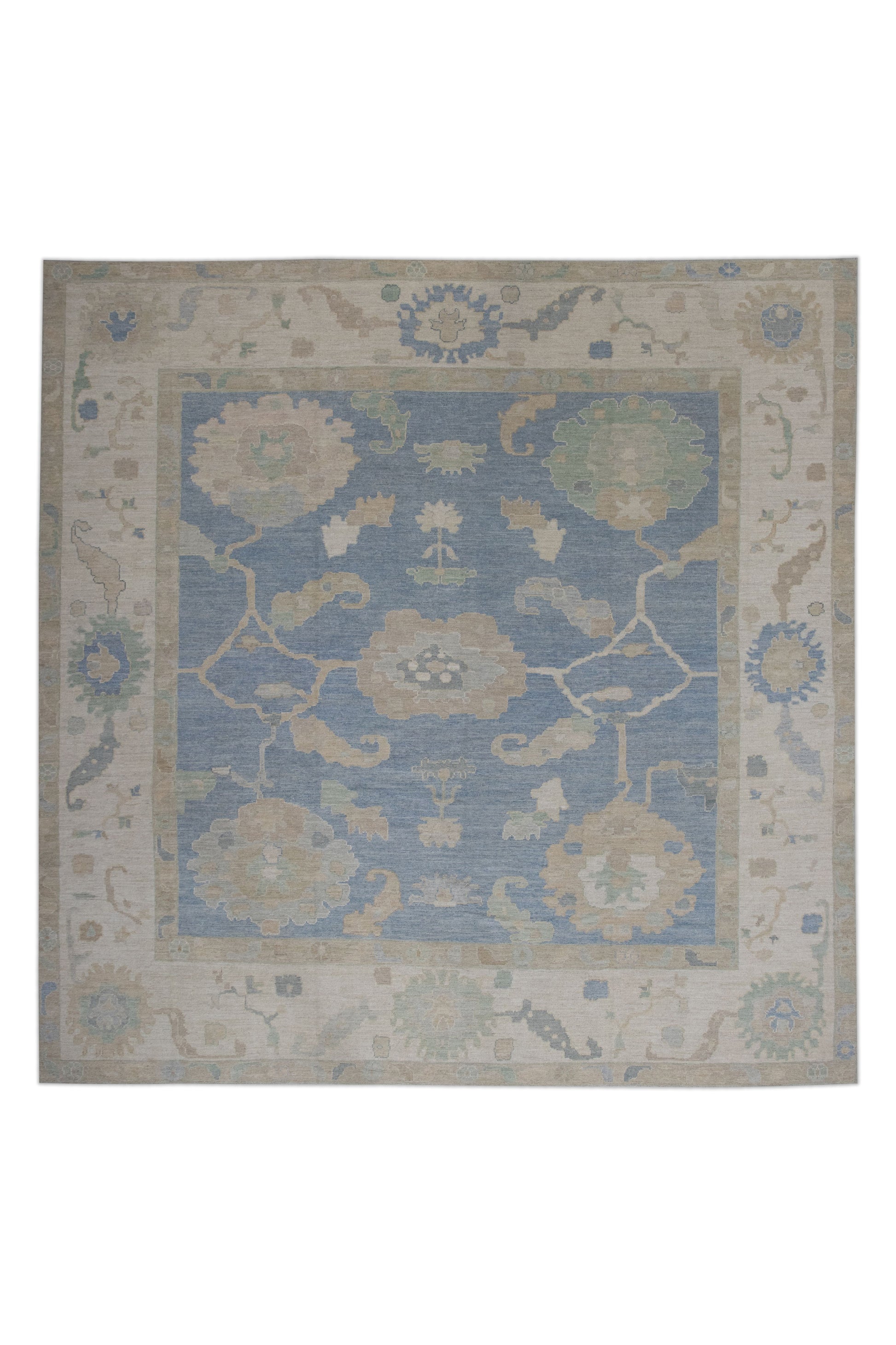 Turkish Oushak Rug 12'2" x 12'5" #11541