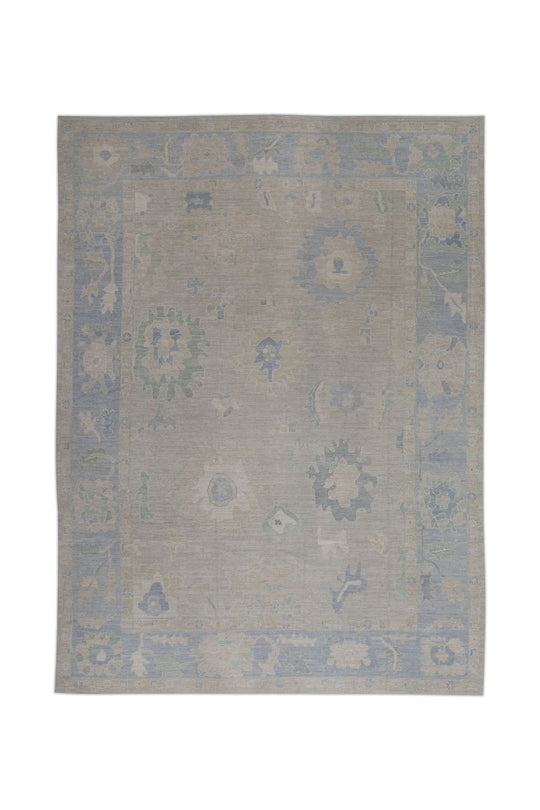 #11391 Turkish Oushak 10'3" x 14'