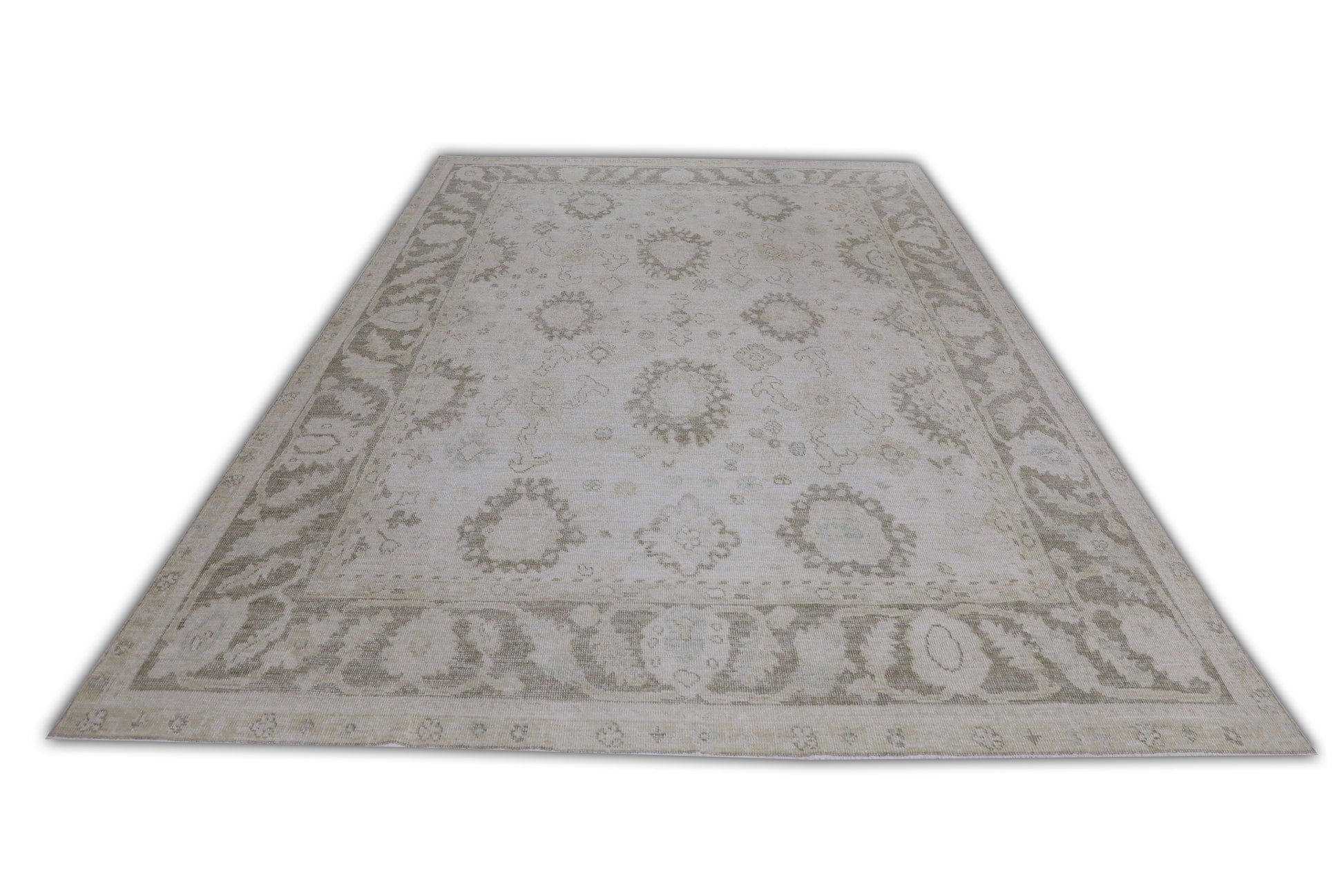 Turkish Oushak Rug 8'8" x 11'7" #11343