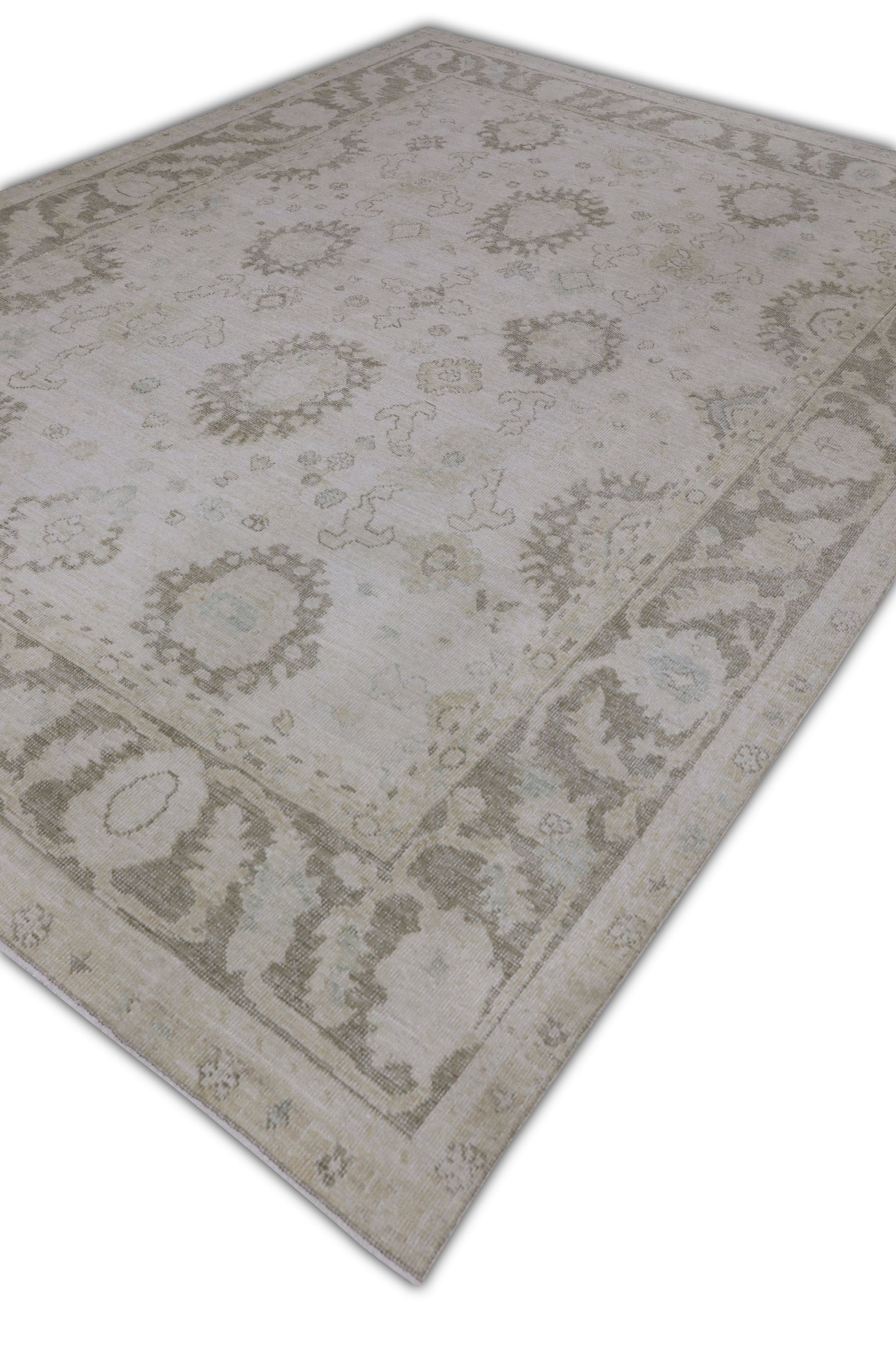 Turkish Oushak Rug 8'8" x 11'7" #11343