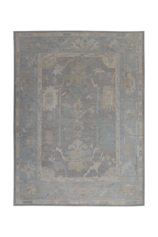 #11394 Turkish Oushak 12' x 15'2"