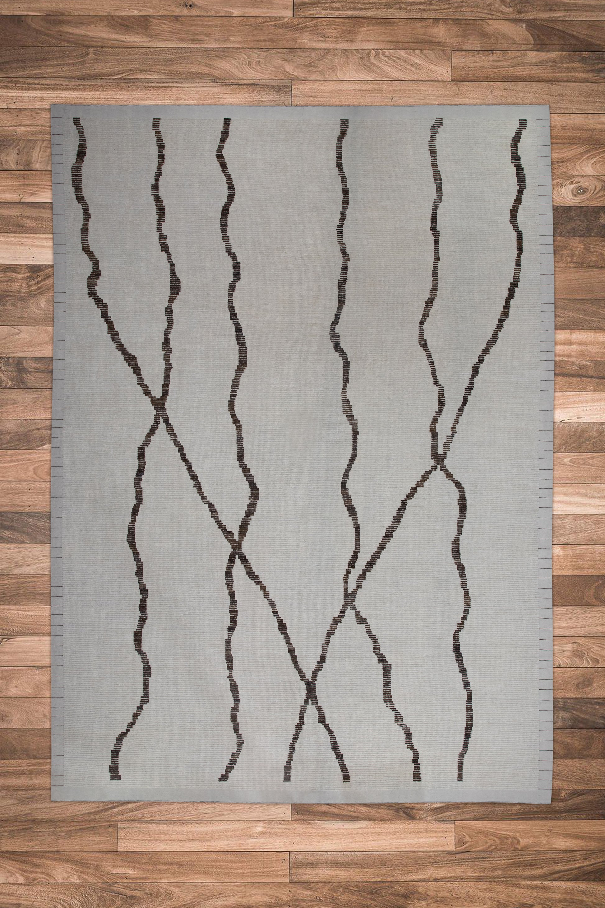 Turkish Tulu Rug Hand Knotted 12'3" x 16'4" #11351