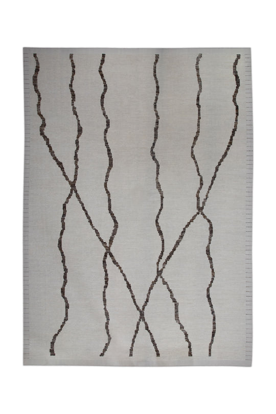 #11351 Hand Knotted Turkish Tulu Rug 12'3" x 16'4"