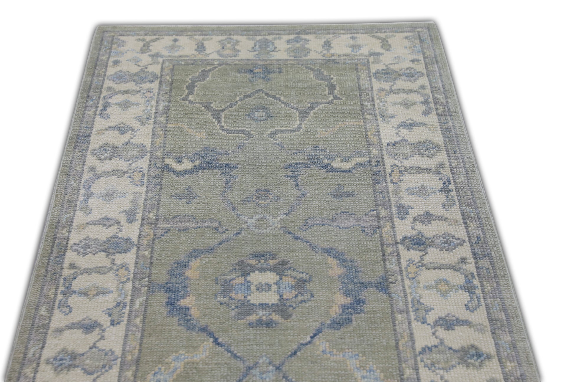 Turkish Oushak Rug 2'10" x 10' #11448