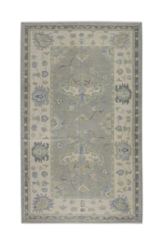 #11451 Turkish Oushak 3'11" x 7'4"