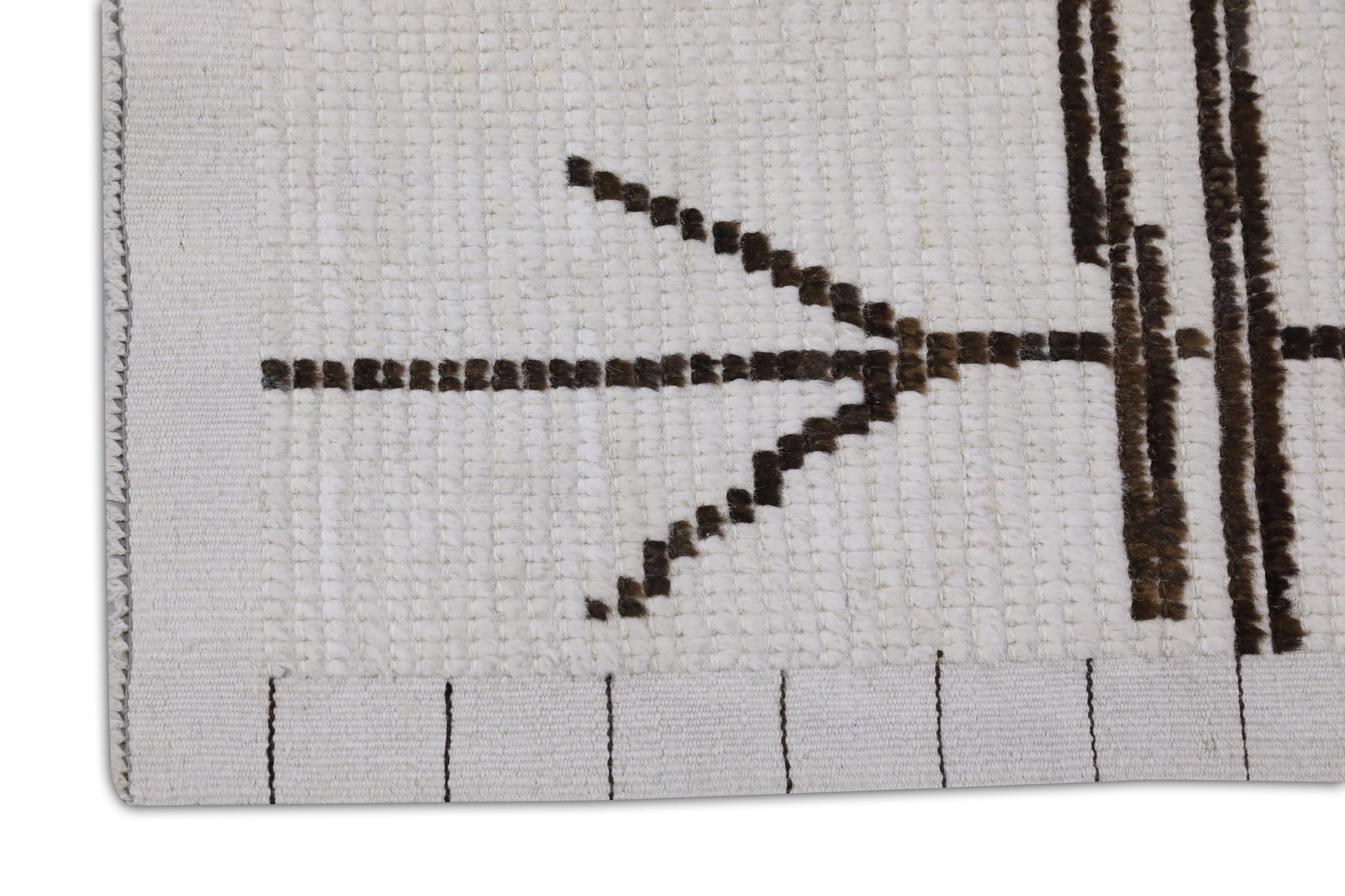 Turkish Tulu Rug Hand Knotted 2'9" x 8'8" #11382