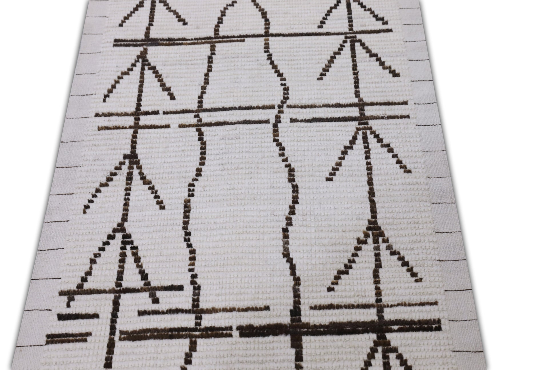 Turkish Tulu Rug Hand Knotted 2'9" x 8'8" #11382