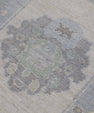 Turkish Oushak Rug 2'8" x 9'11" #11409