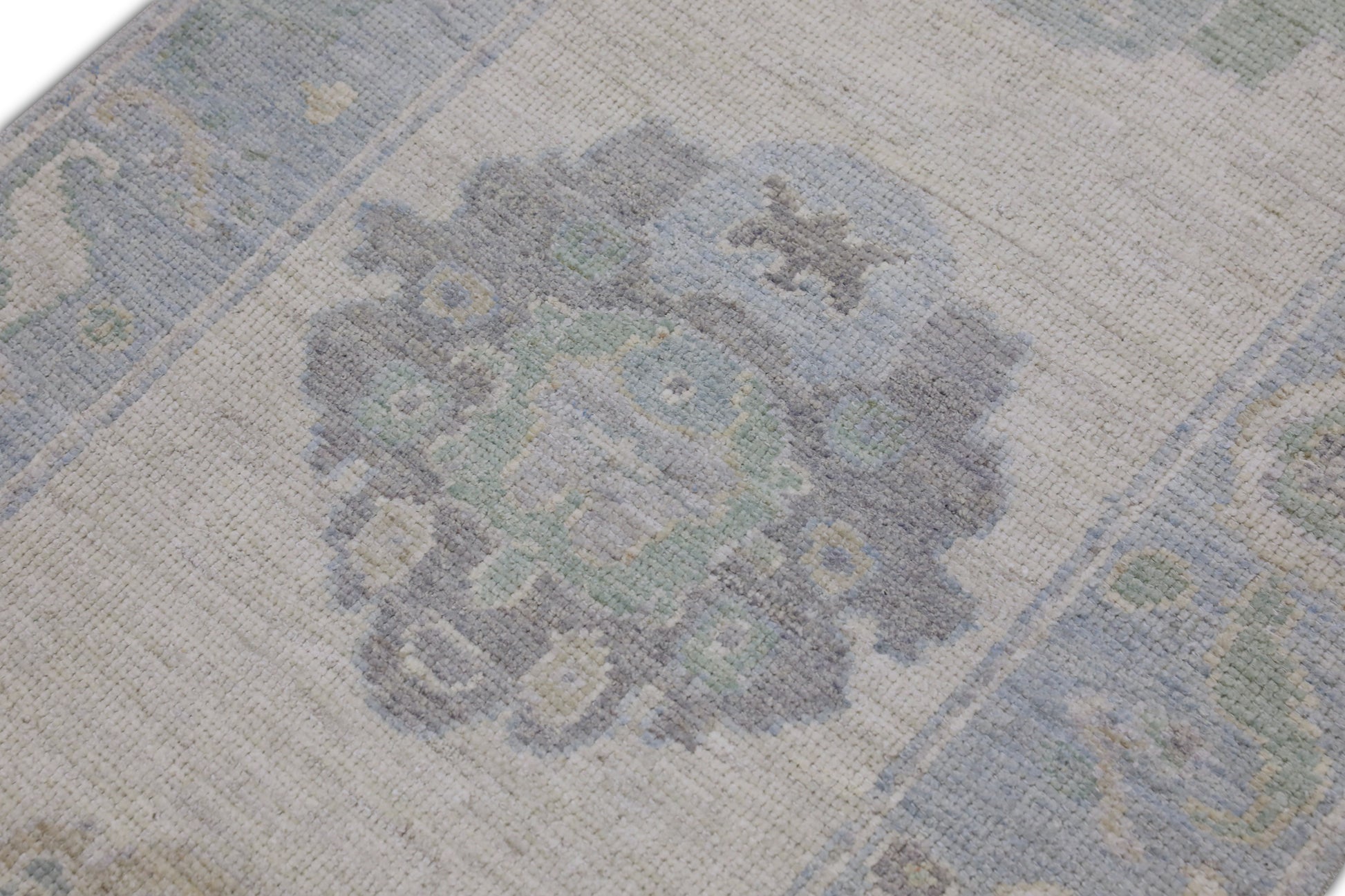 Turkish Oushak Rug 2'8" x 9'11" #11409