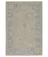 Turkish Oushak Rug 4'1" x 6' #11376