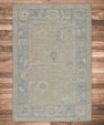 Turkish Oushak Rug 4'1" x 6' #11376
