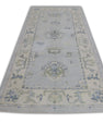 Turkish Oushak Rug 3'10" x 7'11" #11516