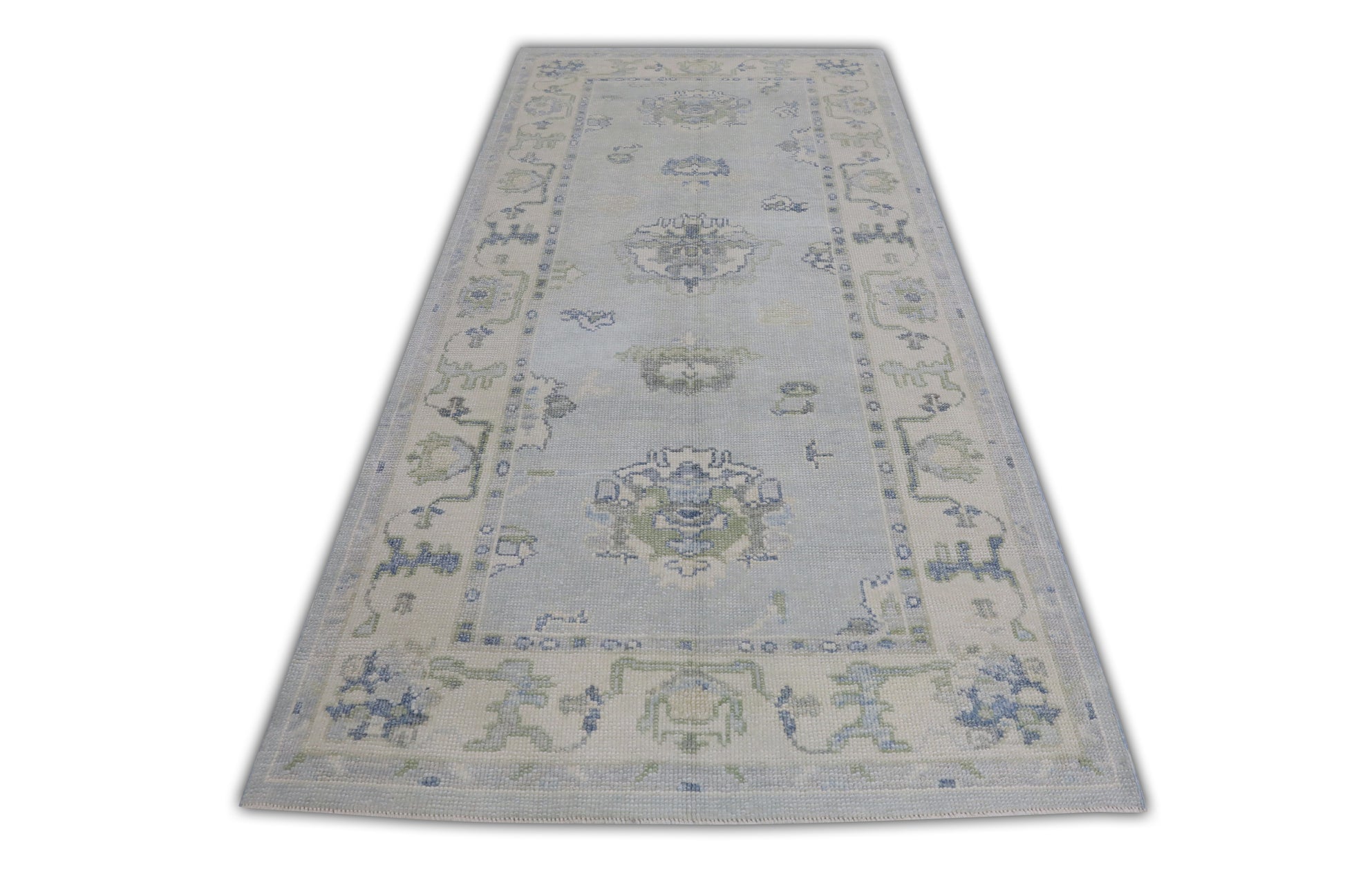 Turkish Oushak Rug 3'10" x 7'11" #11516
