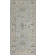 Turkish Oushak Rug 3'10" x 7'11" #11516
