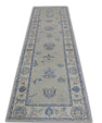 Turkish Oushak Rug 3' x 9'10" #11450