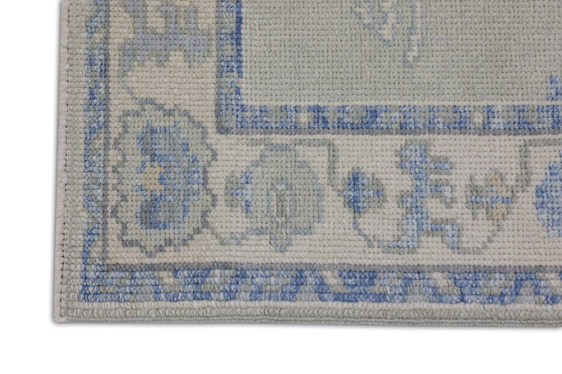 Turkish Oushak Rug 3' x 9'10" #11450