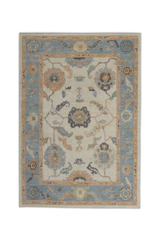 #11539 Turkish Oushak 5'2" x 7'1"