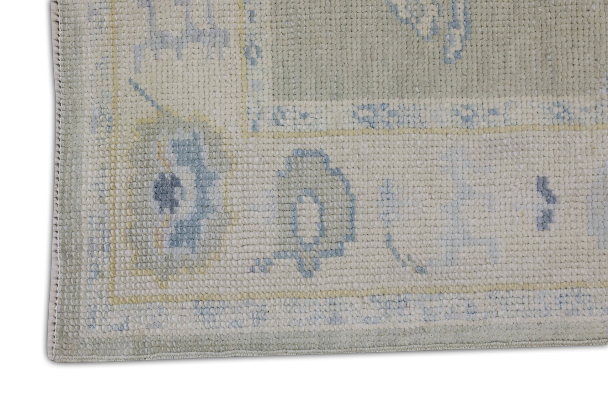 Turkish Oushak Rug 3' x 9'4" #11447