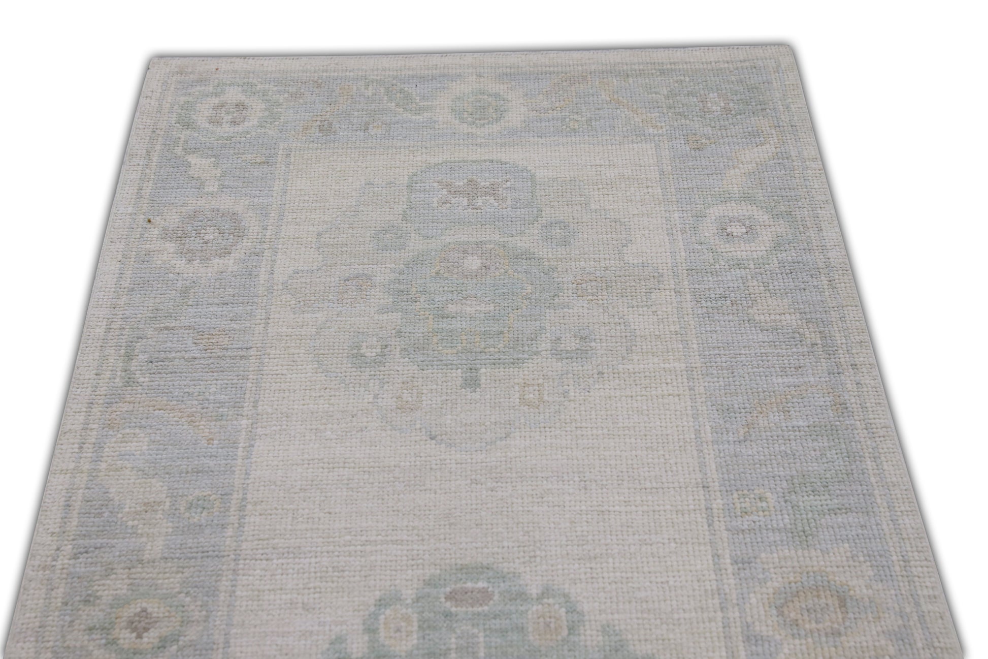 Turkish Oushak Rug 2'9" x 11'3" #11393